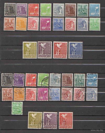 Германия.СОЮЗНАЯ ОККУПАЦИЯ! Серия стандартов 1947 в двух вариантах! ЧИТАЙТЕ ОПИСАНИЕ!