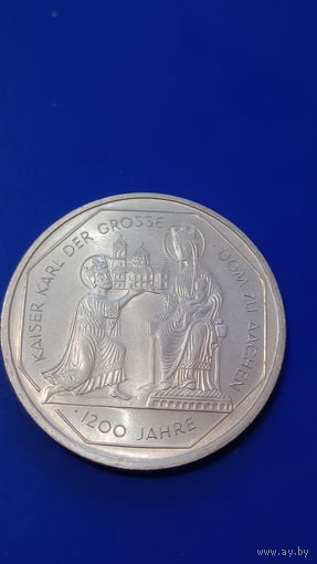 Германия 10 марок 2000 г.кайсер Карл великий