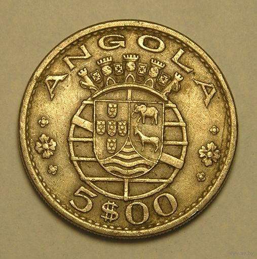 Порт. Ангола 5 Эск. 1972