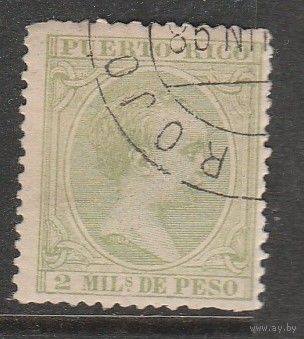 Пуэрто-Рико 2м 1890г