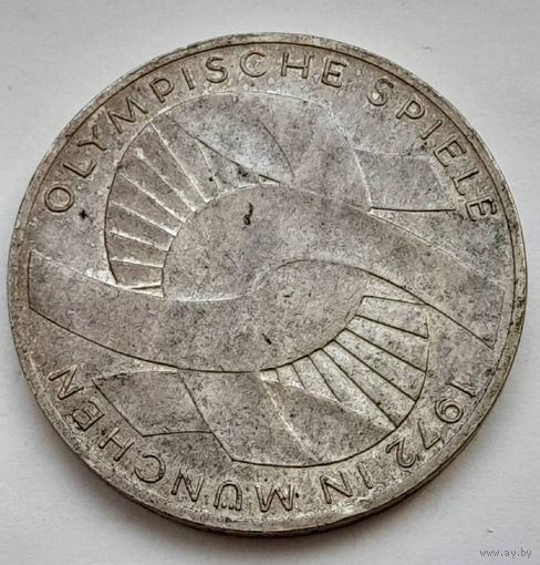 Германия XX летние Олимпийские Игры Мюнхен 10 марок 1972 года