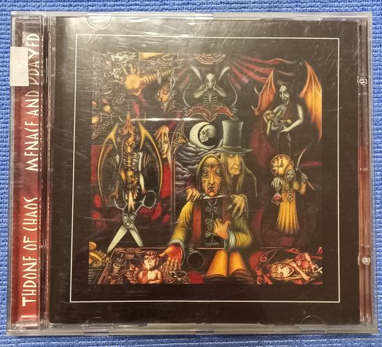 CD,(Finland ) Throne Of Chaos – Menace And Prayer