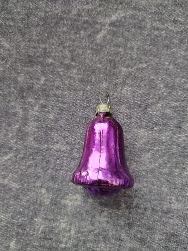 Елочная игрушка СССР. Колокольчик, колокол.