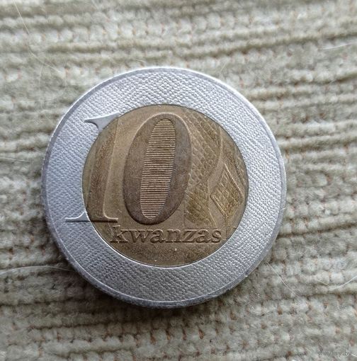Werty71 Ангола 10 кванза 2012 Биметалл