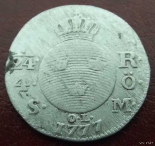 Швеция. 1\24 риксдалера 1777