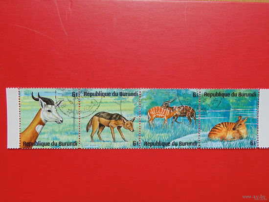 Бурунди 1975. Фауна. Сцепка