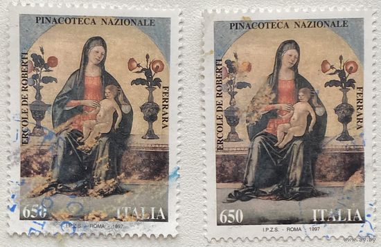 Марка Италии 1997 г. Цена за 1 шт.