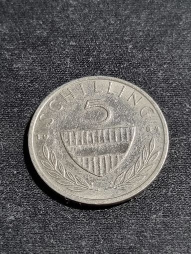 Австрия 5 шиллингов 1984