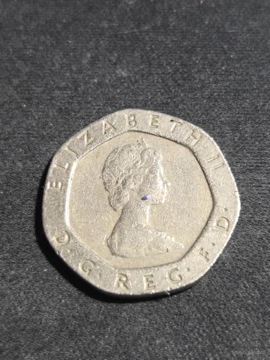 ВЕЛИКОБРИТАНИЯ 20 пенсов 1982