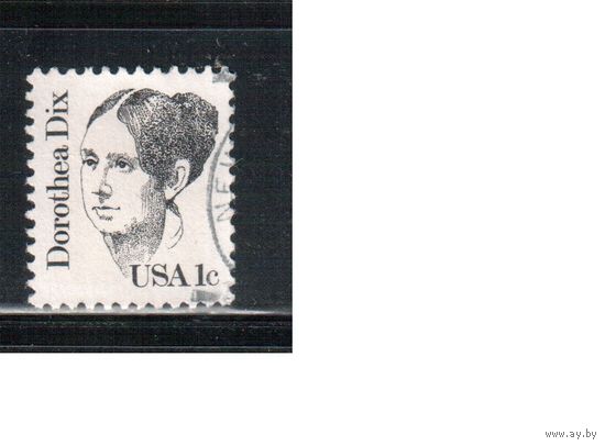 США-1983, (Мих.1657) , гаш. , Стандарт, Личности, (одиночка),