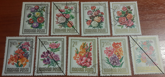 1965 Венгрия. Флора Цветы. (С)