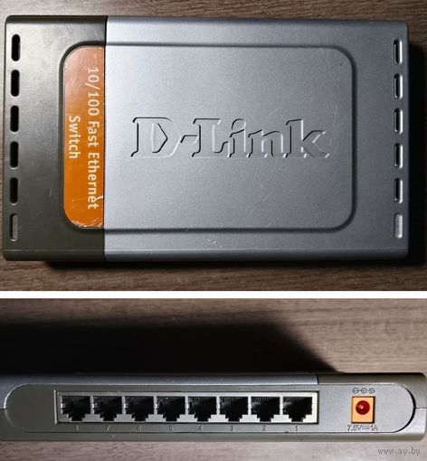 Коммутатор свитч D-Link DES-1008D 8 портов H5