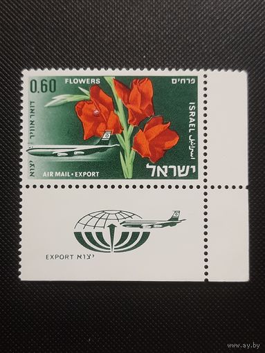 Израиль. Гладиолус. 1968г. чистая