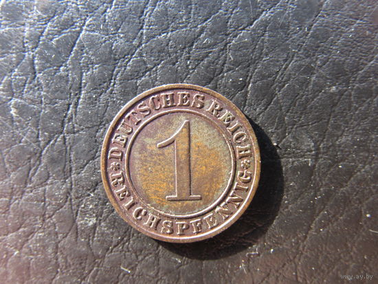 1 пфенниг.1929E. С рубля. Распродажа коллекции. Смотрите другие лоты.