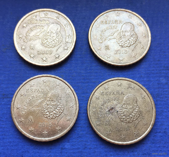 Испания 50 евроцентов 2000, 2016