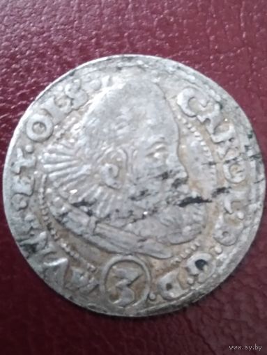 3 крейцера 1612г. Мюнстерберг-Эльс.