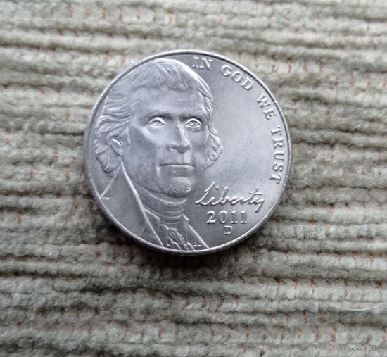 Werty71 США 5 центов 2011 D