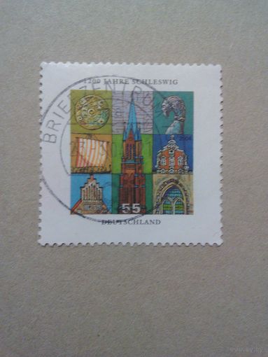 Германия. 1200 лет Шлезвигу. 2004г. гашеная