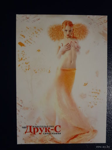 Календарик 2009 г.  ОДО Друк-С