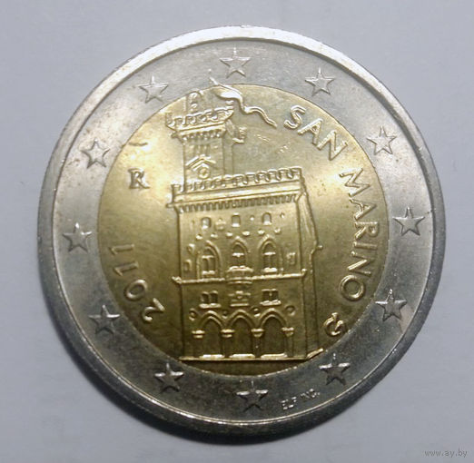 2 евро Сан-Марино 2011