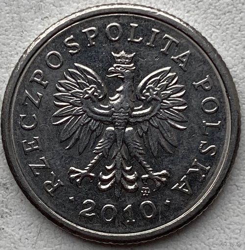 Польша 20 грошей 2010 г.