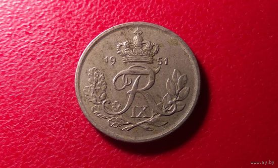 10 эре 1951. Дания.