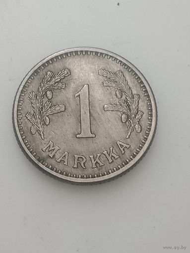 Финляндия 1 марка 1928 года .