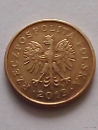 Польша 1грош 2013 г.