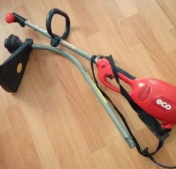 Электрический Триммер Электро Коса ECO GT-800L Двигатель Мощностью 800 Вт, Режущая Система-Леска Для Травы, Сада и Газона, Ширина Скашивания: 30 см, Италия, Белпочта По РБ: 18 Руб, Лот 1 Ау: Кам