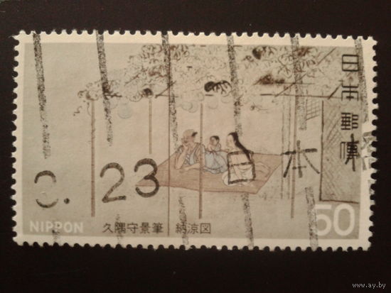 Япония 1978 живопись 17 век