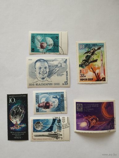 Марки, сборка, СССР, 1978, Космос