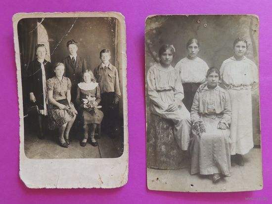 Фото "Семья", Зап. Бел., 1920-1930-е гг.