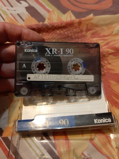 Кассета Konica XR-I 90. Хорошая зарубежка