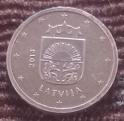 2 евроцента 2014 Латвия