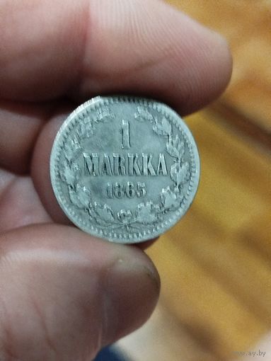 1 марка 1865 россия для финляндии