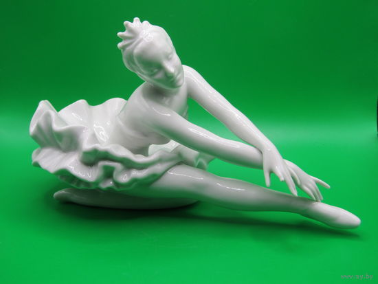 С рубля. "Балерина". Статуэтка. "Валлендорф". "Wallendorfer Porzellan". Германия. Оригинал. Ретро времен СССР. м