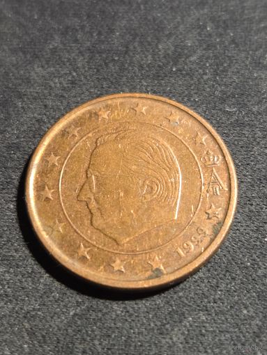 Бельгия 5 евроцентов 1999