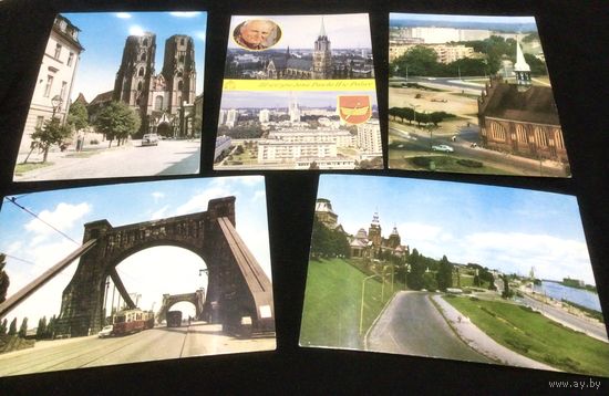 Открытки винтажные Польша 1970-е г.