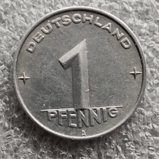 Германия - ГДР 1 пфенниг  1952 г.