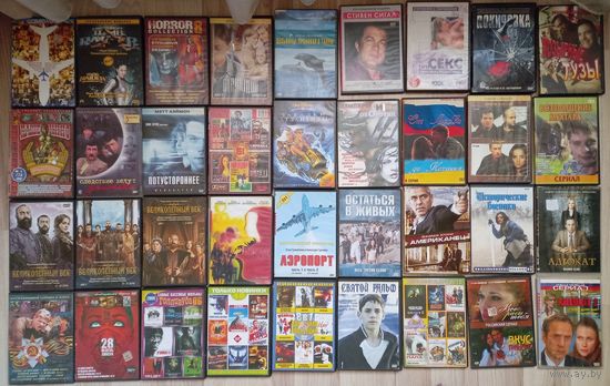 Диски с фильмами 36 штук