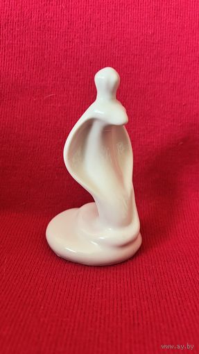 АУКЦИОН не с рубля без МПЦ. Фарфоровая статуэтка "Кобра" (Змея) ДФЗ