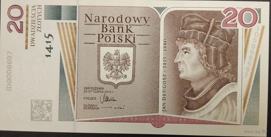 Польша. 2015г. К 600-летию Яна Длугоша.