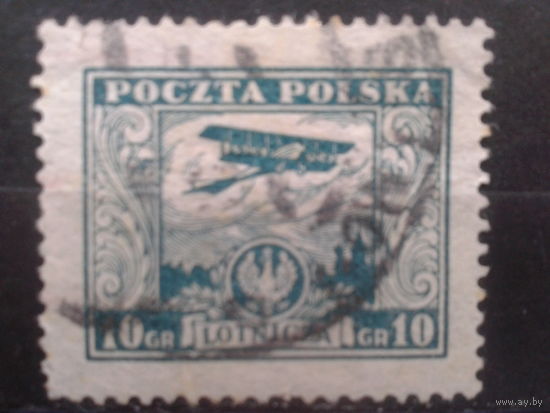 Польша, 1925. Стандарт. Авиапочта