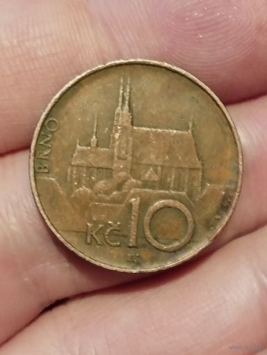 10 крон 1995 г.