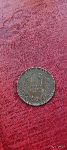 Япония 10 йена