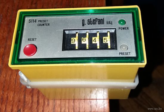 Изотермический Швейцарский масломер G. Stefani 5114 Preset Counter