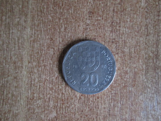 20 эскудо 1987 года.Португалия.