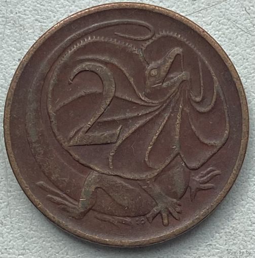 Австралия 2 цента 1981 г.