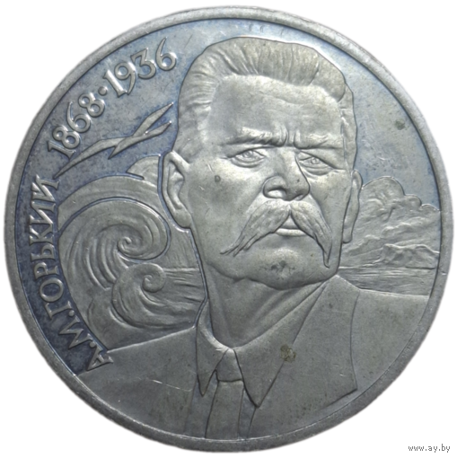 1 рубль 1988 года Горький в пруфе