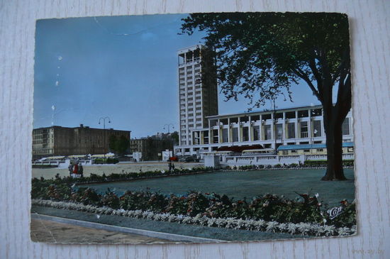 Франция. Нормандия. Гавр; 1965, подписана, п/п, марка.